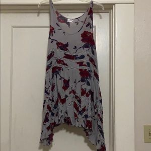 Gray Free People Trapeze Slip